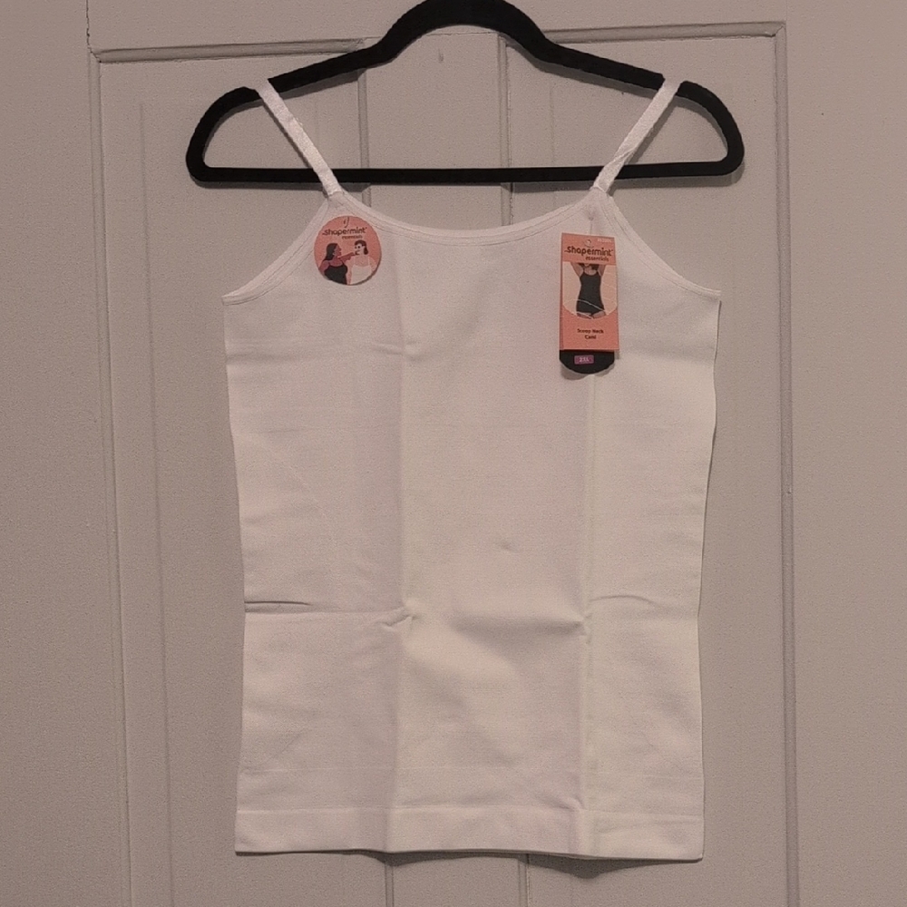 Shapermint Elegant White Camisole